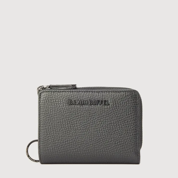 Women Braun Büffel Card Holders | Wallets & Small Leather Goods>NINA CARD HOLDER WITH EXTERNAL COIN COMPARTMENT
