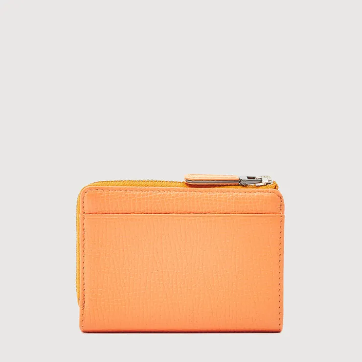 Women Braun Büffel Card Holders | Wallets & Small Leather Goods>NINA CARD HOLDER WITH EXTERNAL COIN COMPARTMENT