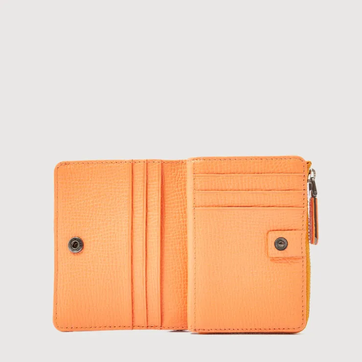 Women Braun Büffel Card Holders | Wallets & Small Leather Goods>NINA CARD HOLDER WITH EXTERNAL COIN COMPARTMENT