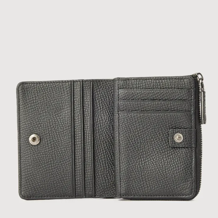 Women Braun Büffel Card Holders | Wallets & Small Leather Goods>NINA CARD HOLDER WITH EXTERNAL COIN COMPARTMENT