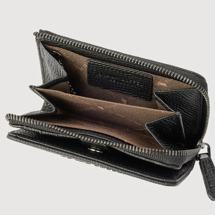 Women Braun Büffel Card Holders | Wallets & Small Leather Goods>NINA CARD HOLDER WITH EXTERNAL COIN COMPARTMENT