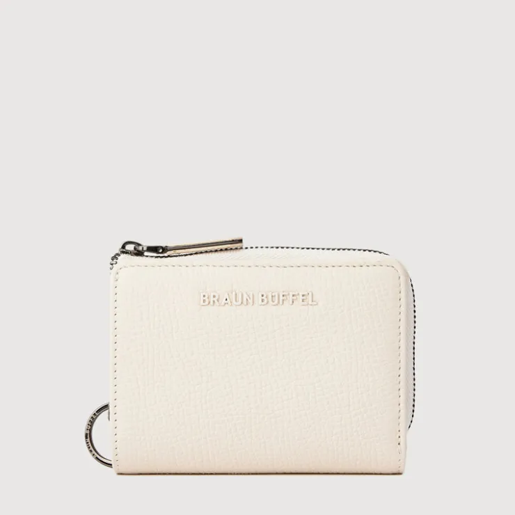 Women Braun Büffel Card Holders | Wallets & Small Leather Goods>NINA CARD HOLDER WITH EXTERNAL COIN COMPARTMENT