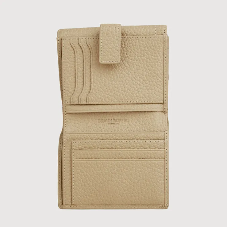 Women Braun Büffel Compact Wallets | Wallets & Small Leather Goods>NODUS BIFOLD SMALL WALLET WITH EXTERNAL COIN COMPARTMENT