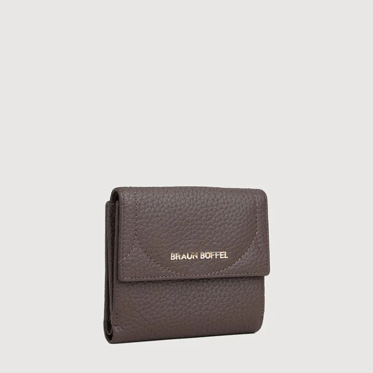 Women Braun Büffel Compact Wallets | Wallets & Small Leather Goods>NODUS BIFOLD SMALL WALLET WITH EXTERNAL COIN COMPARTMENT