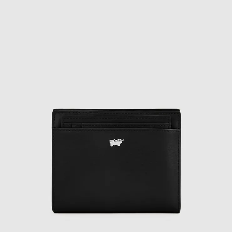 Women Braun Büffel Compact Wallets | Wallets & Small Leather Goods>NOLEN BIFOLD 3/4 WALLET WITH ZIP COIN COMPARTMENT