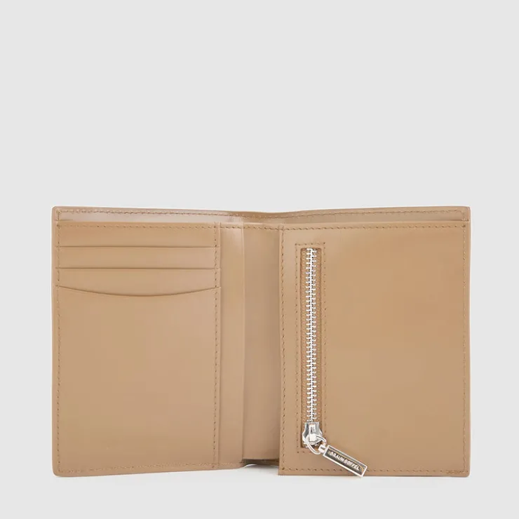 Women Braun Büffel Compact Wallets | Wallets & Small Leather Goods>NOLEN BIFOLD 3/4 WALLET WITH ZIP COIN COMPARTMENT