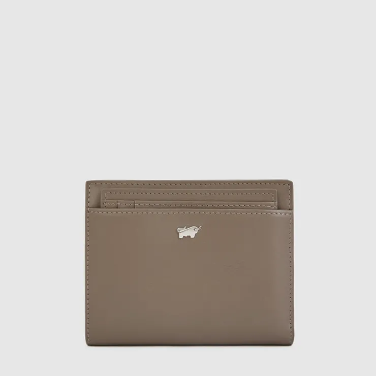 Women Braun Büffel Compact Wallets | Wallets & Small Leather Goods>NOLEN BIFOLD 3/4 WALLET WITH ZIP COIN COMPARTMENT