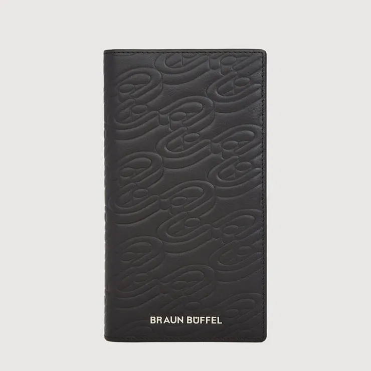 Braun Büffel Long Wallets>NOVA BIFOLD LONG WALLET WITH ZIP COMPARTMENT