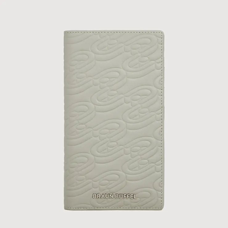 Braun Büffel Long Wallets>NOVA BIFOLD LONG WALLET WITH ZIP COMPARTMENT