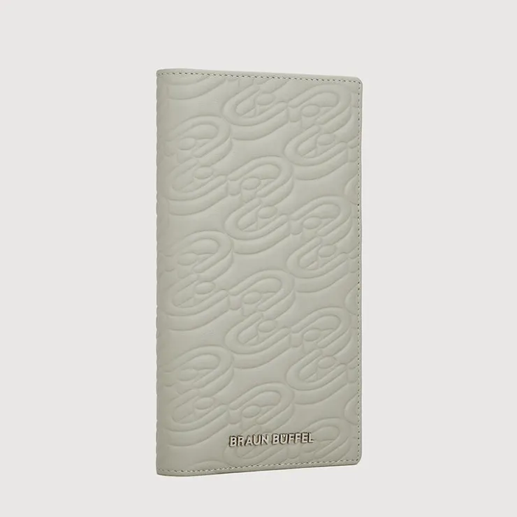 Braun Büffel Long Wallets>NOVA BIFOLD LONG WALLET WITH ZIP COMPARTMENT