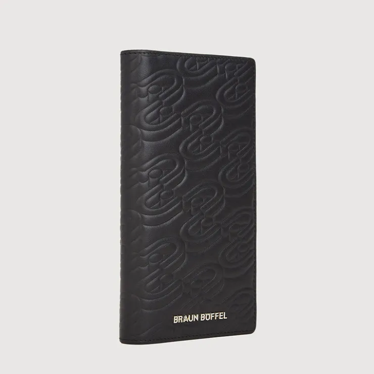 Braun Büffel Long Wallets>NOVA BIFOLD LONG WALLET WITH ZIP COMPARTMENT
