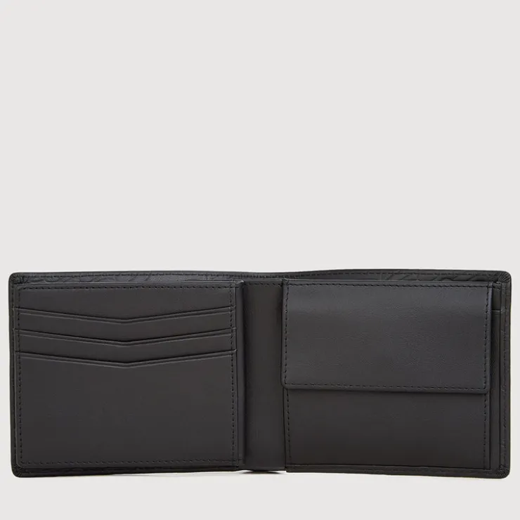 Braun Büffel Compact Wallets>NOVA CENTRE FLAP WALLET WITH COIN COMPARTMENT