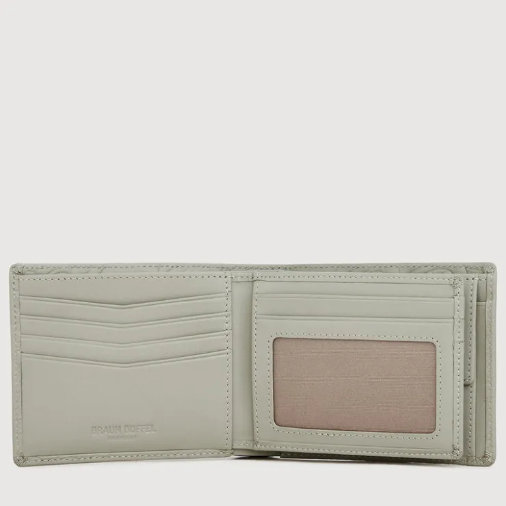 Braun Büffel Compact Wallets>NOVA CENTRE FLAP WALLET WITH COIN COMPARTMENT