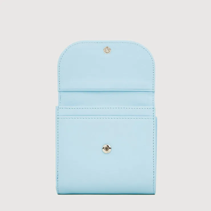Women Braun Büffel Compact Wallets | Wallets & Small Leather Goods>POMMICE BIFOLD SMALL WALLET WITH EXTERNAL COIN COMPARTMENT