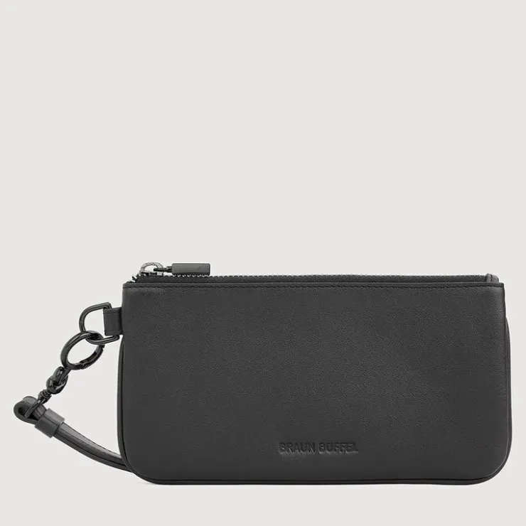 Women Braun Büffel Wallets & Small Leather Goods | Wristlets>POMMICE ZIP TOP WRISTLET WITH POUCH