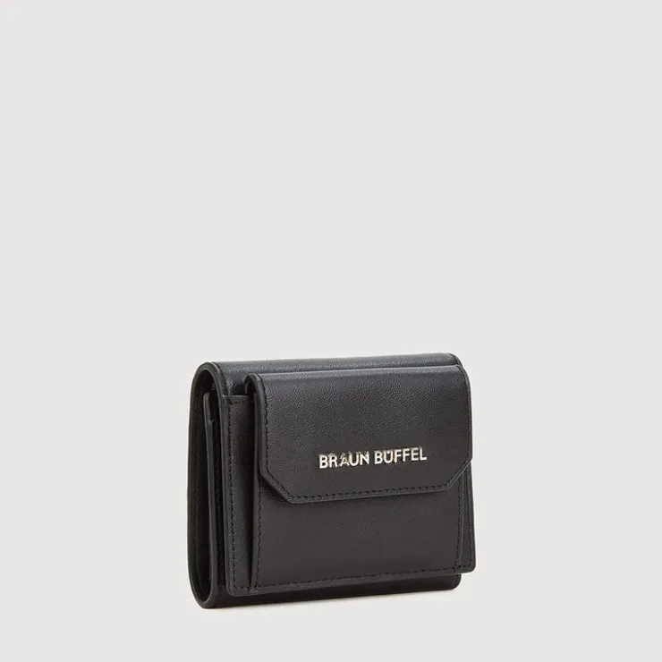 Women Braun Büffel Compact Wallets | Wallets & Small Leather Goods>RHEA TRIFOLD SMALL WALLET WITH EXTERNAL COIN COMPARTMENT