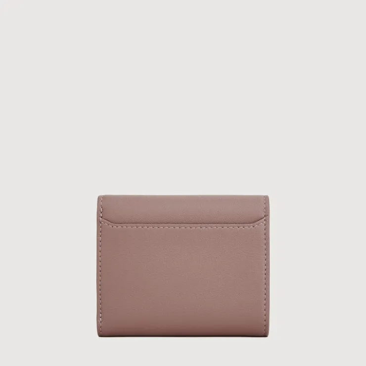 Women Braun Büffel Compact Wallets | Wallets & Small Leather Goods>RHEA TRIFOLD SMALL WALLET WITH EXTERNAL COIN COMPARTMENT