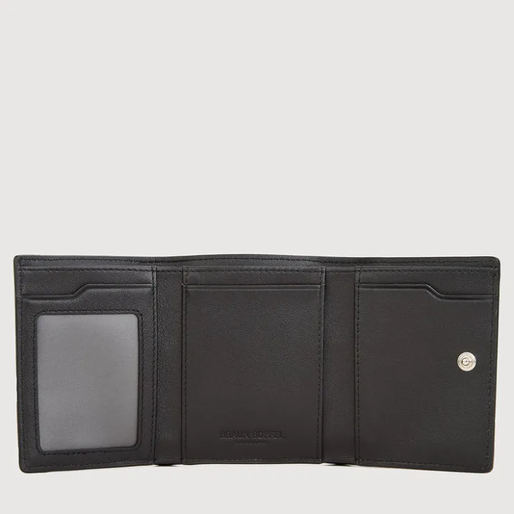 Women Braun Büffel Compact Wallets | Wallets & Small Leather Goods>RHEA TRIFOLD SMALL WALLET WITH EXTERNAL COIN COMPARTMENT