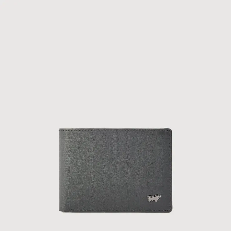 Braun Büffel Compact Wallets>SEISMIC 6 CARDS WALLET