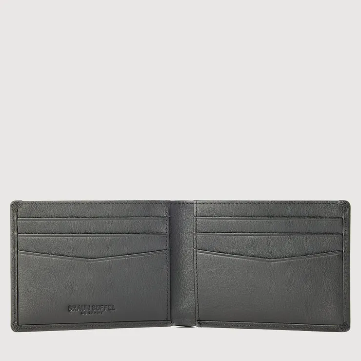 Braun Büffel Compact Wallets>SEISMIC 6 CARDS WALLET
