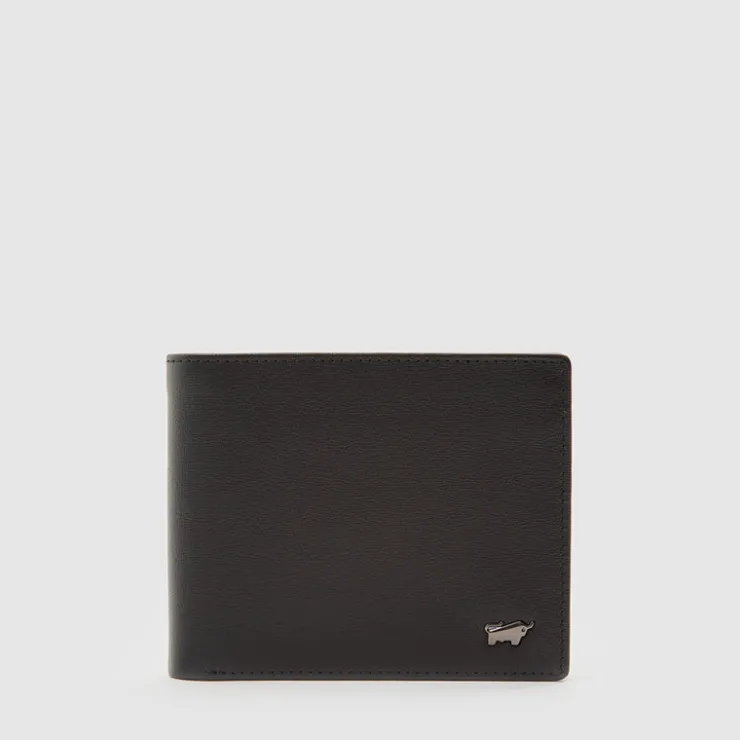 Braun Büffel Compact Wallets>SEISMIC CARDS WALLET WITH WINDOW