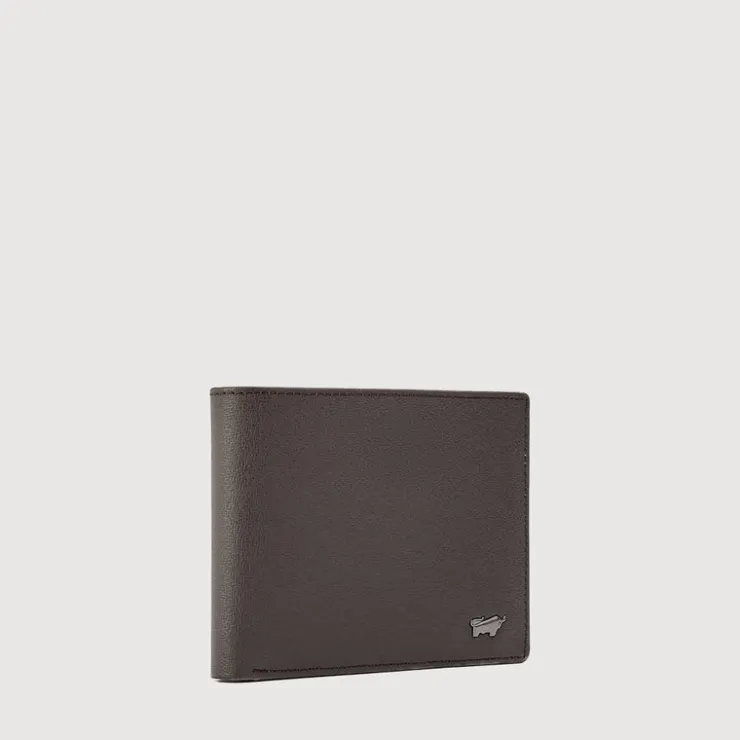 Braun Büffel Compact Wallets>SEISMIC CARDS WALLET WITH WINDOW