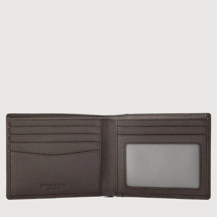 Braun Büffel Compact Wallets>SEISMIC CARDS WALLET WITH WINDOW