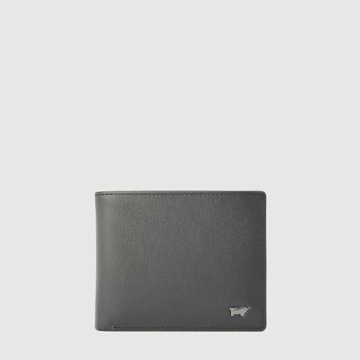 Braun Büffel Compact Wallets>SEISMIC CENTRE FLAP CARDS WALLET