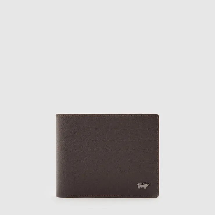 Braun Büffel Compact Wallets>SEISMIC CENTRE FLAP CARDS WALLET