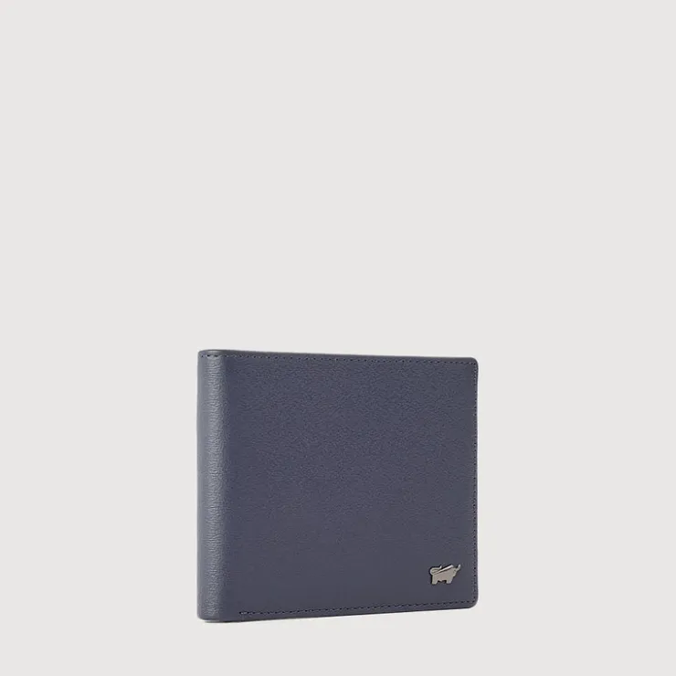 Braun Büffel Compact Wallets>SEISMIC CENTRE FLAP CARDS WALLET