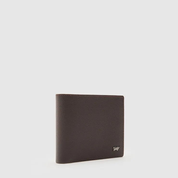 Braun Büffel Compact Wallets>SEISMIC CENTRE FLAP CARDS WALLET