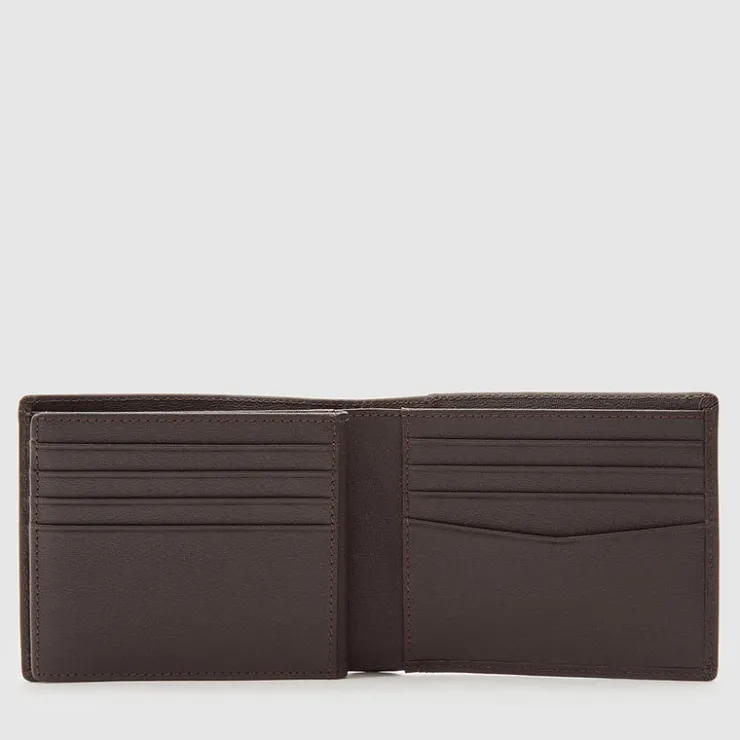 Braun Büffel Compact Wallets>SEISMIC CENTRE FLAP CARDS WALLET