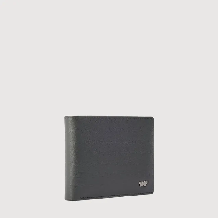 Braun Büffel Compact Wallets>SEISMIC CENTRE FLAP CARDS WALLET