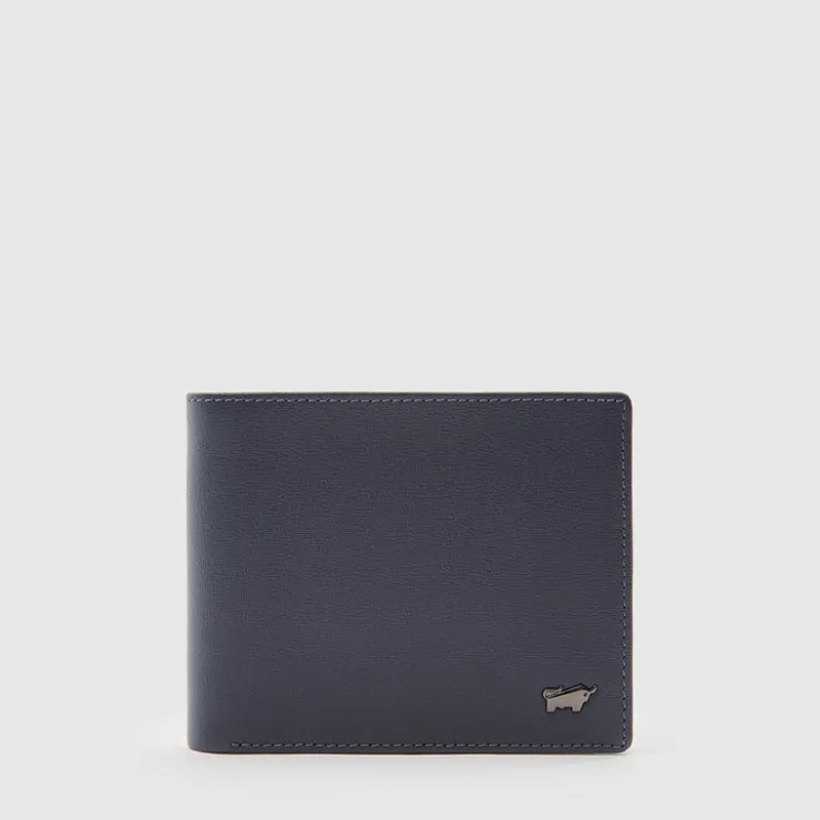 Braun Büffel Compact Wallets>SEISMIC WALLET WITH COIN COMPARTMENT