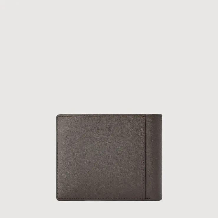 Braun Büffel Compact Wallets>SEISMIC WALLET WITH COIN COMPARTMENT