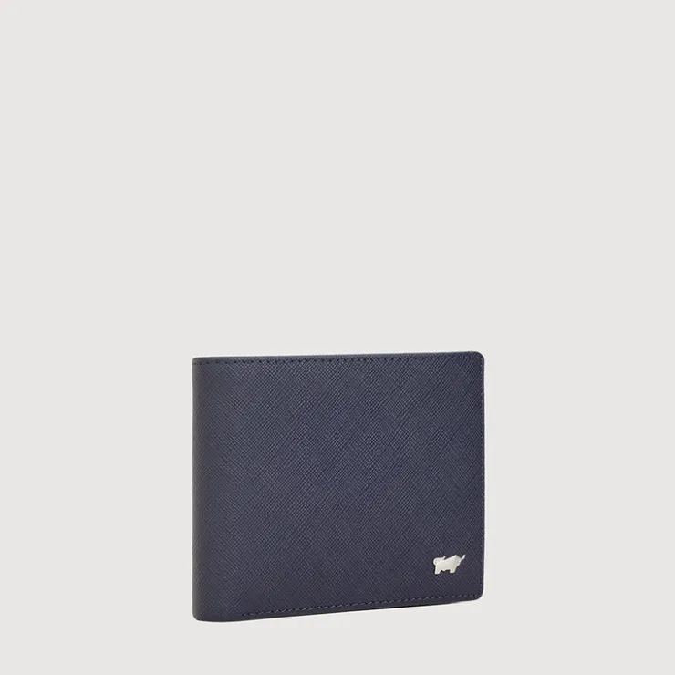 Braun Büffel Compact Wallets | Wallets & Small Leather Goods>SHON CENTRE FLAP WALLET WITH COIN COMPARTMENT