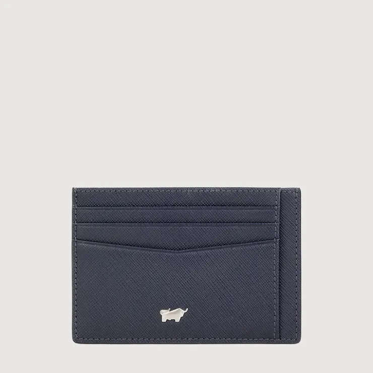 Braun Büffel Card Holders | Wallets & Small Leather Goods>SHON FLAT CARD HOLDER