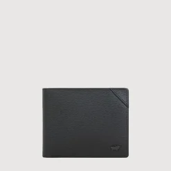Braun Büffel Compact Wallets | Wallets & Small Leather Goods>SLATE CENTRE FLAP CARDS WALLET