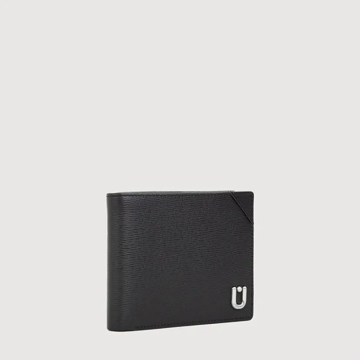 Braun Büffel Compact Wallets | Wallets & Small Leather Goods>SLATE CENTRE FLAP CARDS WALLET