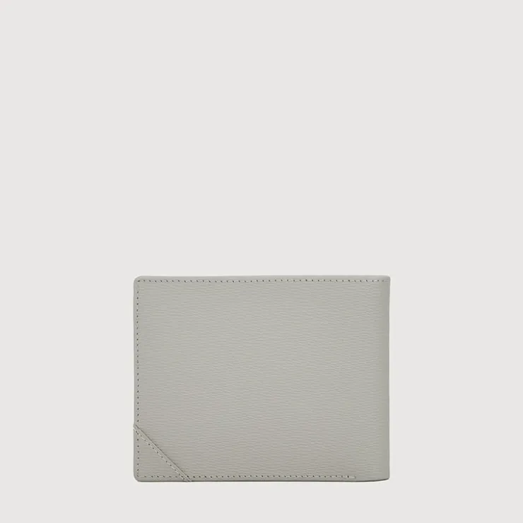 Braun Büffel Compact Wallets | Wallets & Small Leather Goods>SLATE CENTRE FLAP CARDS WALLET