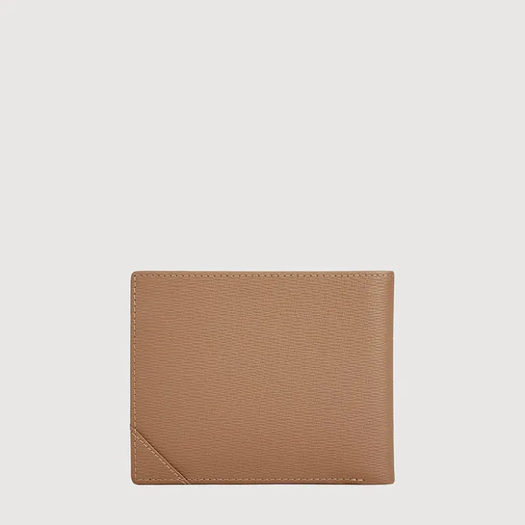 Braun Büffel Compact Wallets | Wallets & Small Leather Goods>SLATE CENTRE FLAP WALLET WITH COIN COMPARTMENT