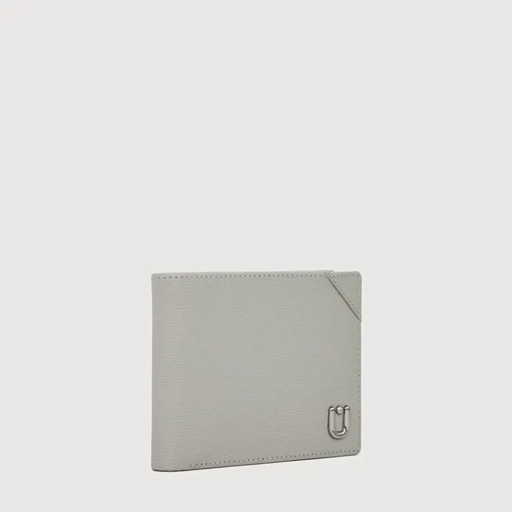 Braun Büffel Compact Wallets | Wallets & Small Leather Goods>SLATE CENTRE FLAP WALLET WITH COIN COMPARTMENT