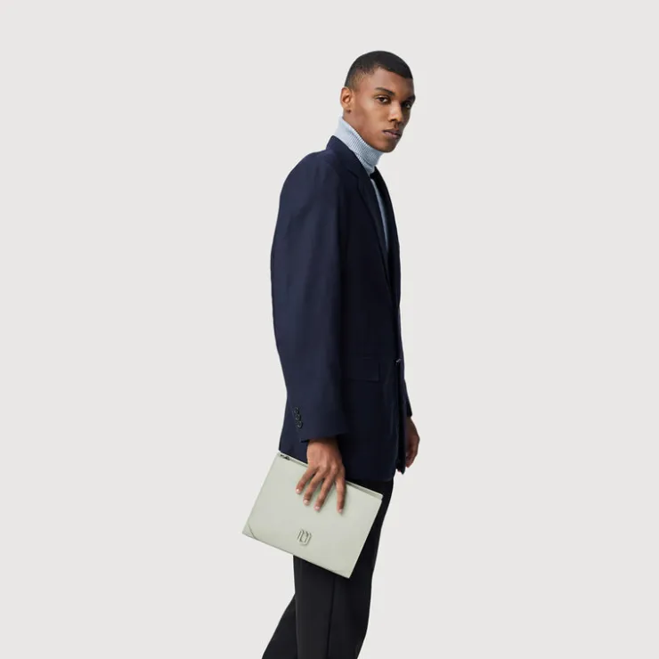Braun Büffel Clutch Bags | Bags>SLATE LARGE CLUTCH