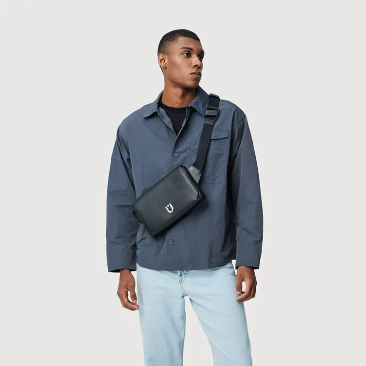 Braun Büffel Waist Pouches | Bags>SLATE MEDIUM WAIST POUCH