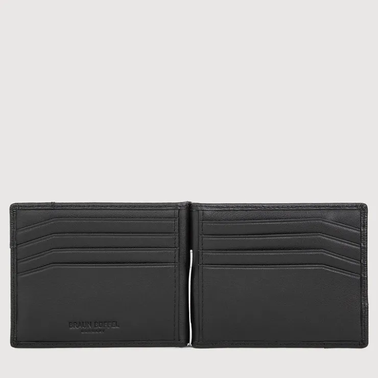 Braun Büffel Compact Wallets | Wallets & Small Leather Goods>SLATE MONEY CLIP WALLET