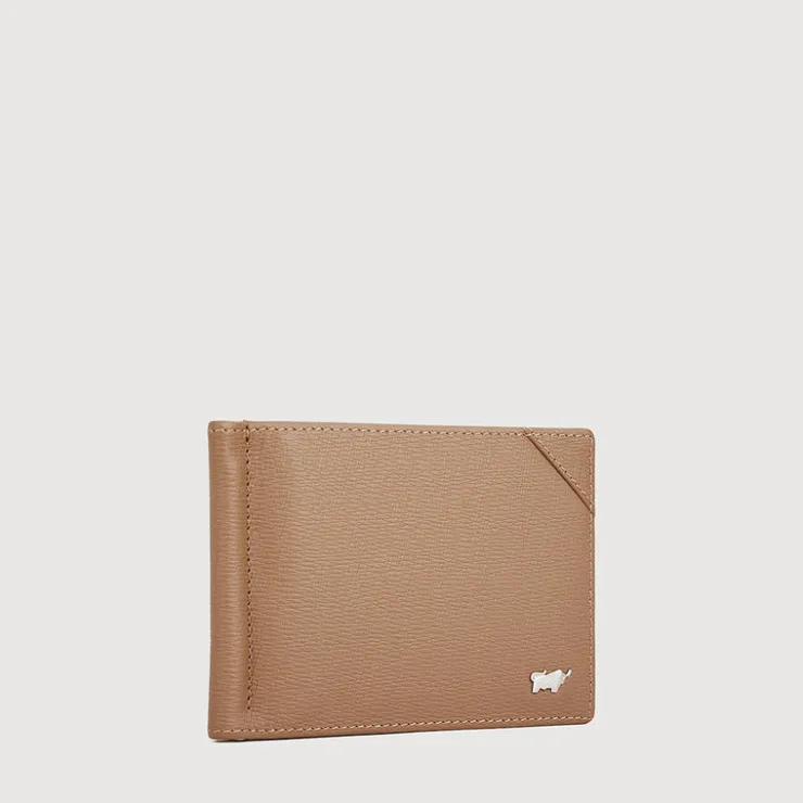 Braun Büffel Compact Wallets | Wallets & Small Leather Goods>SLATE MONEY CLIP WALLET