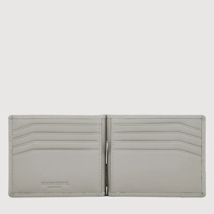 Braun Büffel Compact Wallets | Wallets & Small Leather Goods>SLATE MONEY CLIP WALLET