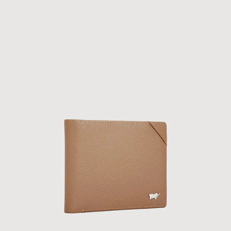 Braun Büffel Compact Wallets | Wallets & Small Leather Goods>SLATE WALLET WITH COIN COMPARTMENT