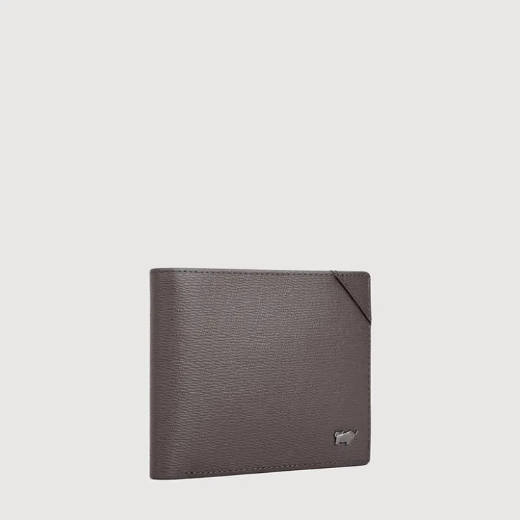 Braun Büffel Compact Wallets | Wallets & Small Leather Goods>SLATE WALLET WITH COIN COMPARTMENT