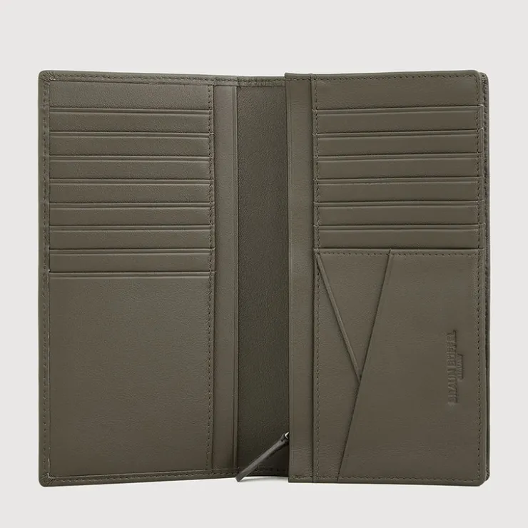 Braun Büffel Long Wallets | Wallets & Small Leather Goods>STUDIO BIFOLD LONG WALLET WITH ZIP COMPARTMENT